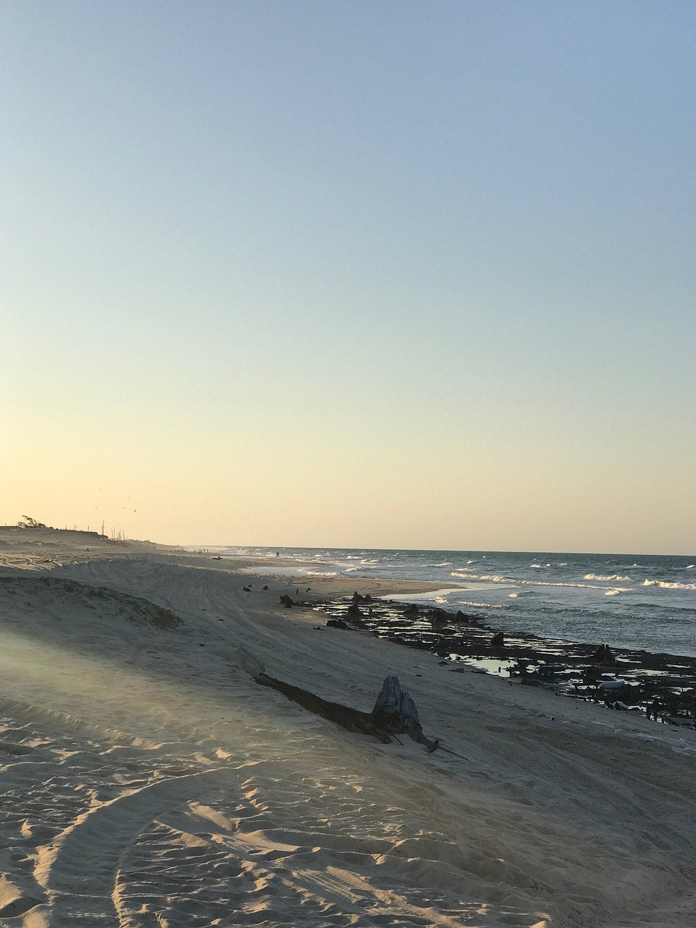 Paisagem rústica e coqueiros na Praia do Batoque em Aquiraz